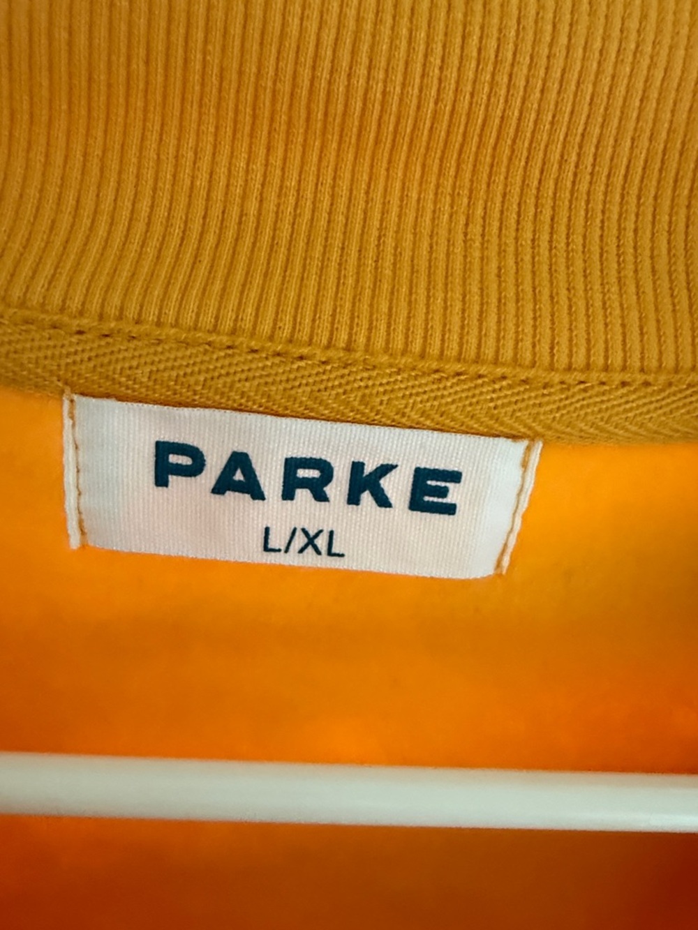 PARKE Women's Yellow Crewneck Pullover Sweater - Picture 3 of 3